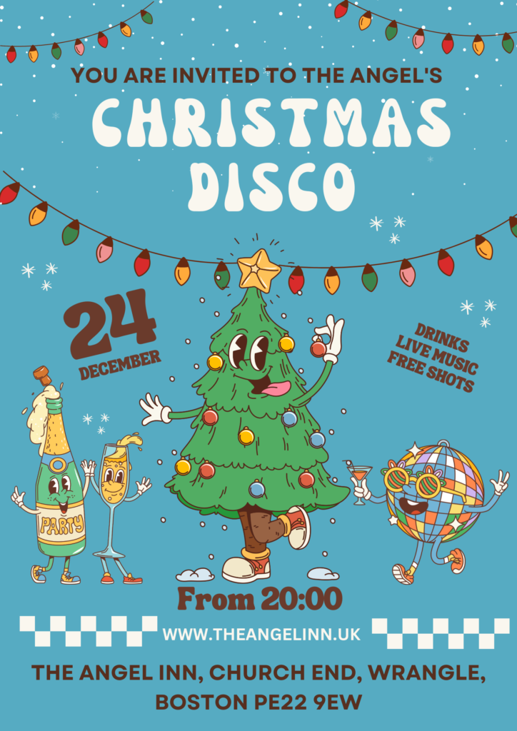 The Angel Inns Christmas Disco 2025 724x1024